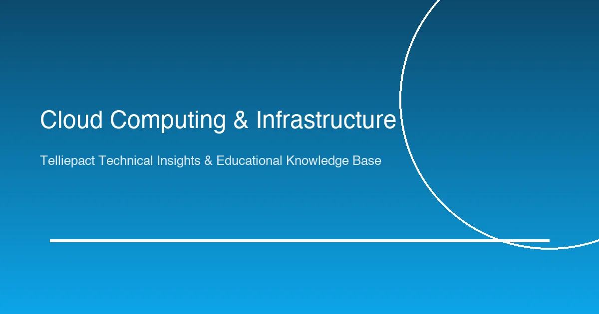 Cloud computing infrastructure architecture showing secure data center servers connected to multi cloud environments